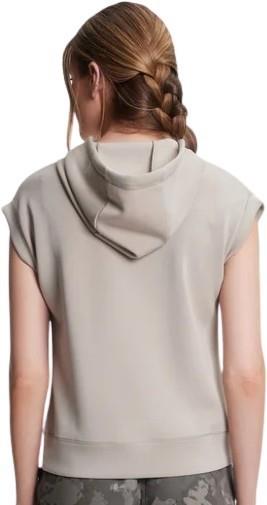 Donna Sleeveless Hoodie - Womens - mocha latte 1