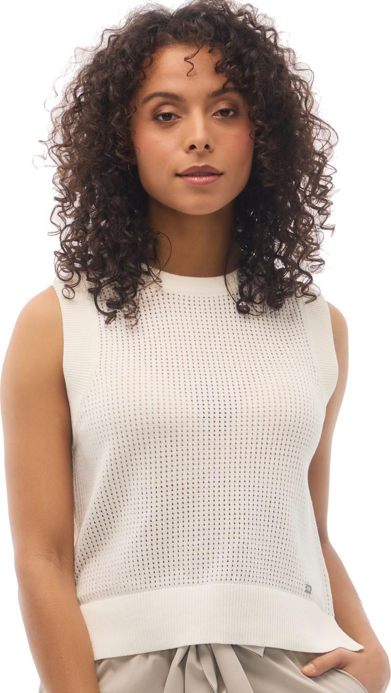 Eliza Sleeveless Top - Womens - white 1