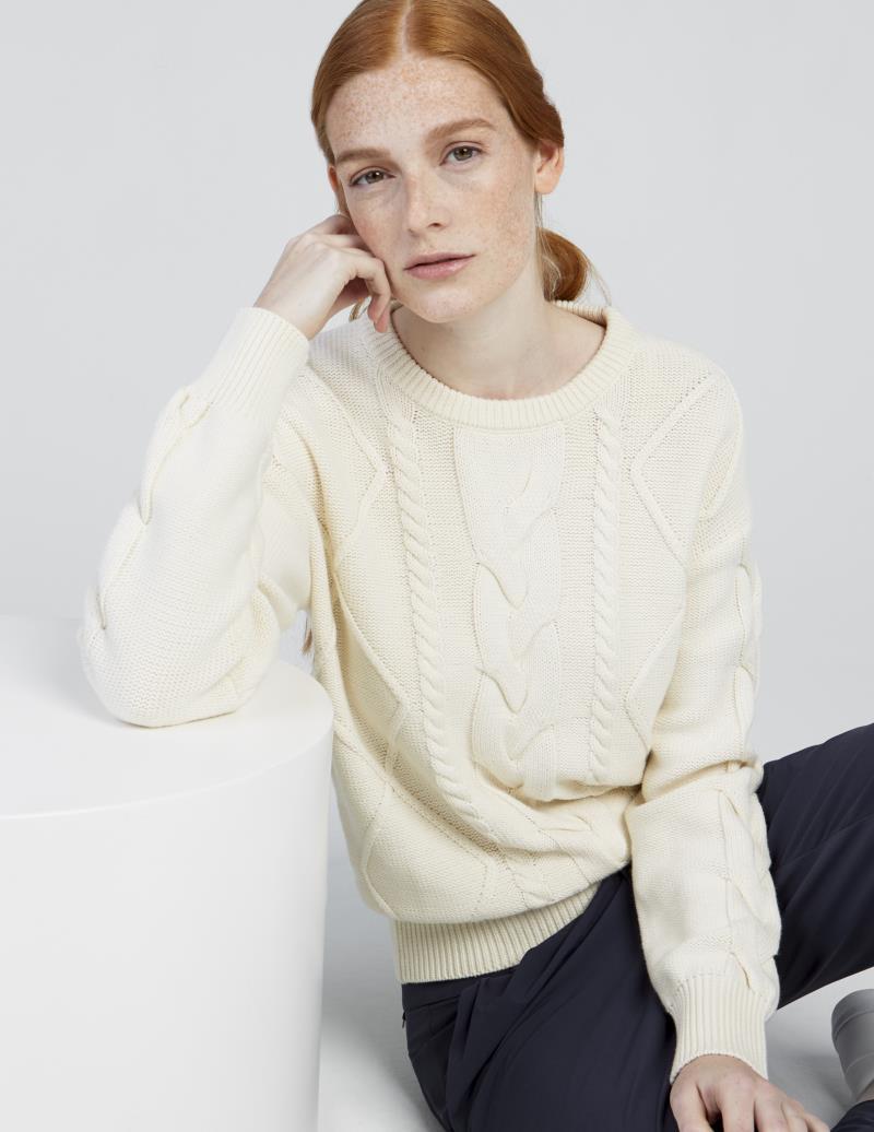 Esker Sweater - Womens - pearl 1