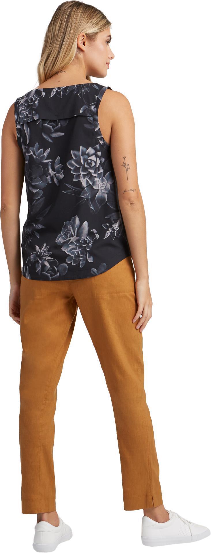 Etosha Sleeveless Top - Womens - Succulent Black 4