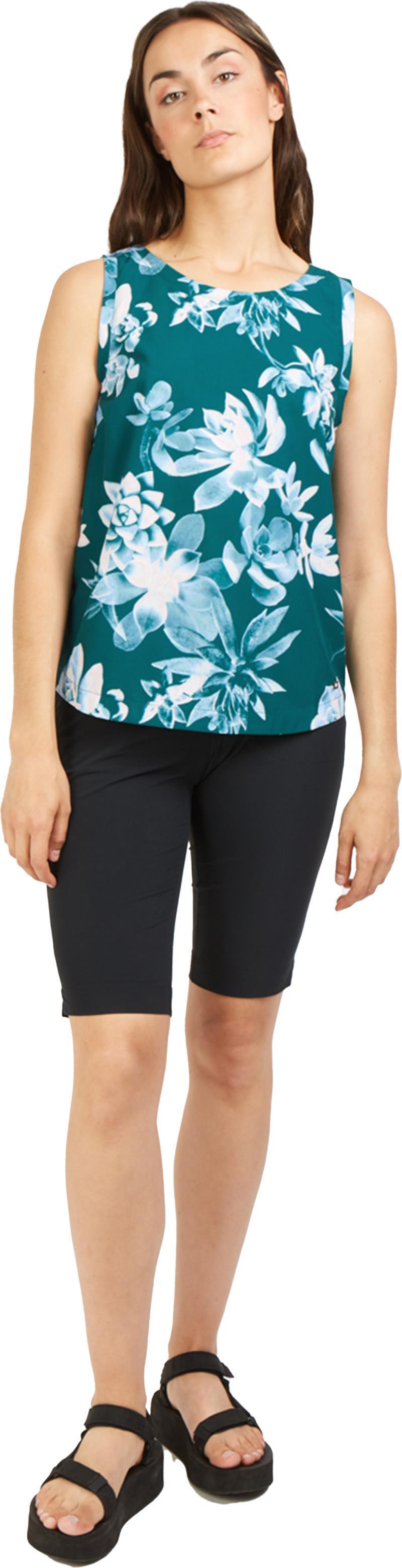 Etosha Sleeveless Top - Womens - Succulent Cenote 2