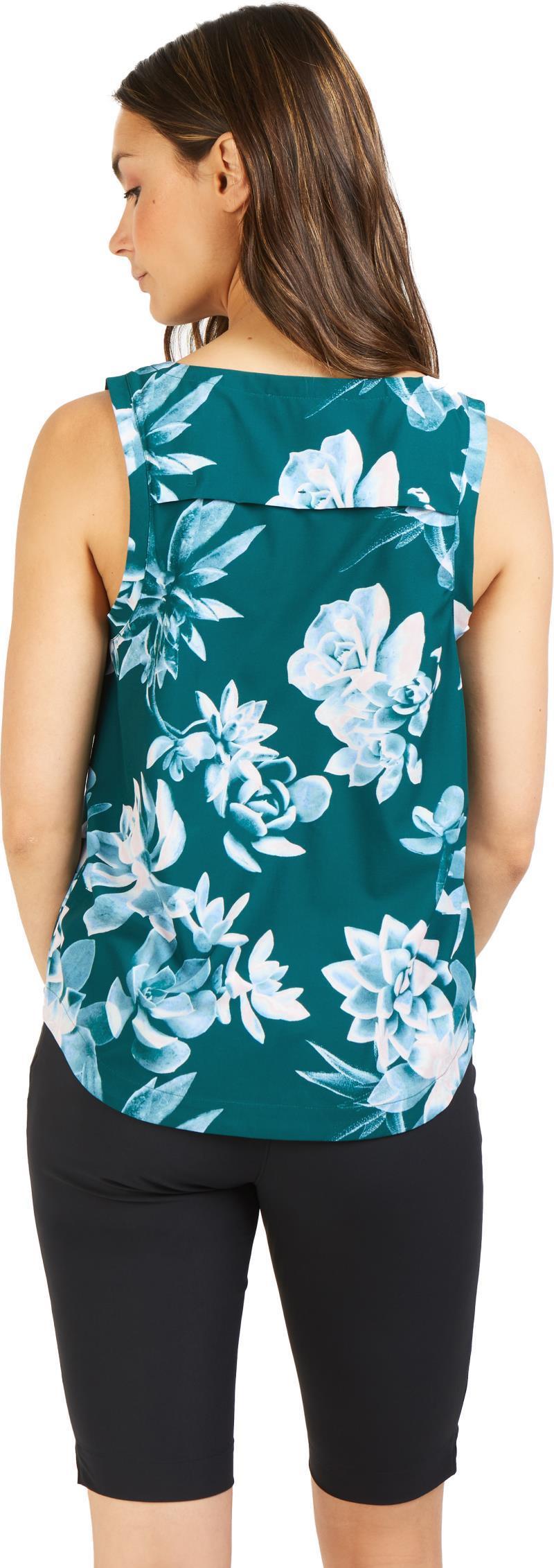 Etosha Sleeveless Top - Womens - Succulent Cenote 5