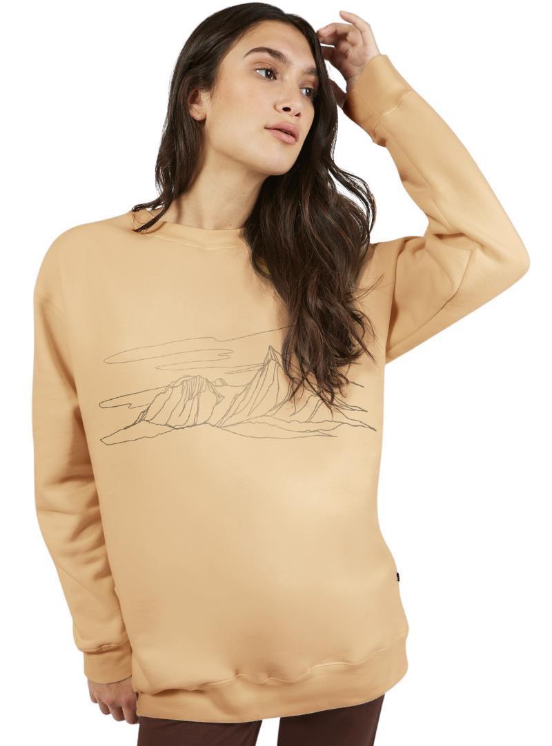 Garibaldi Long Sweatshirt - Womens - spiced honey 1