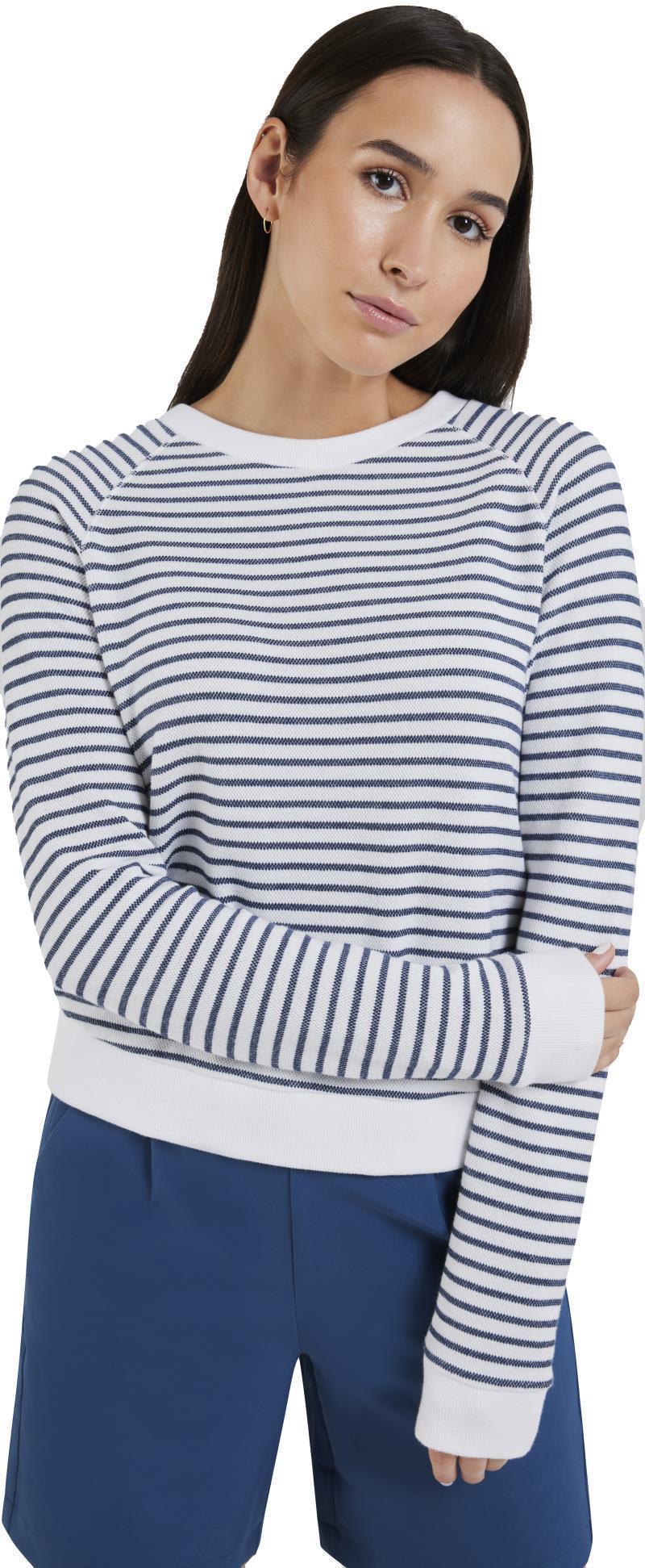 Hampton Hoodie - Womens - Sail Stripe 1