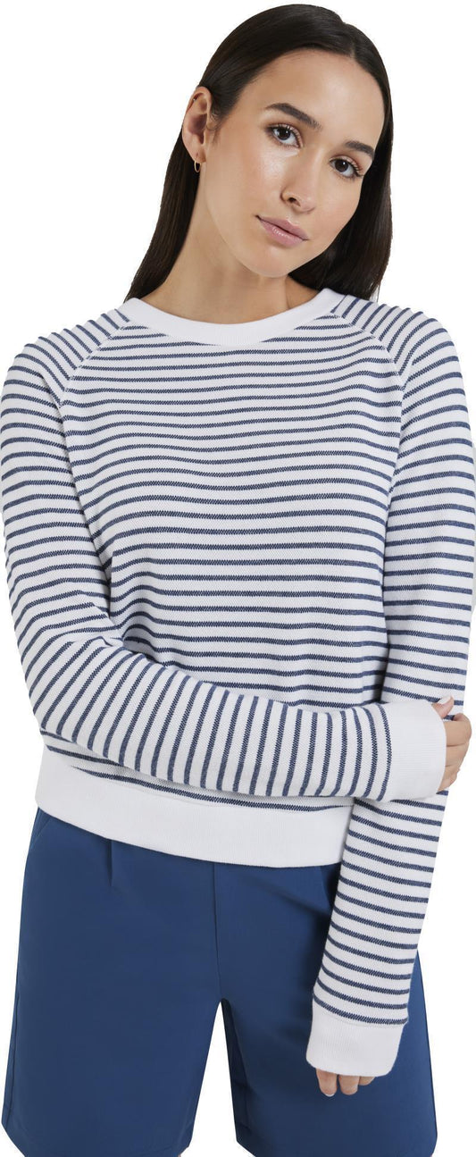 Hampton Hoodie - Womens - Sail Stripe 1