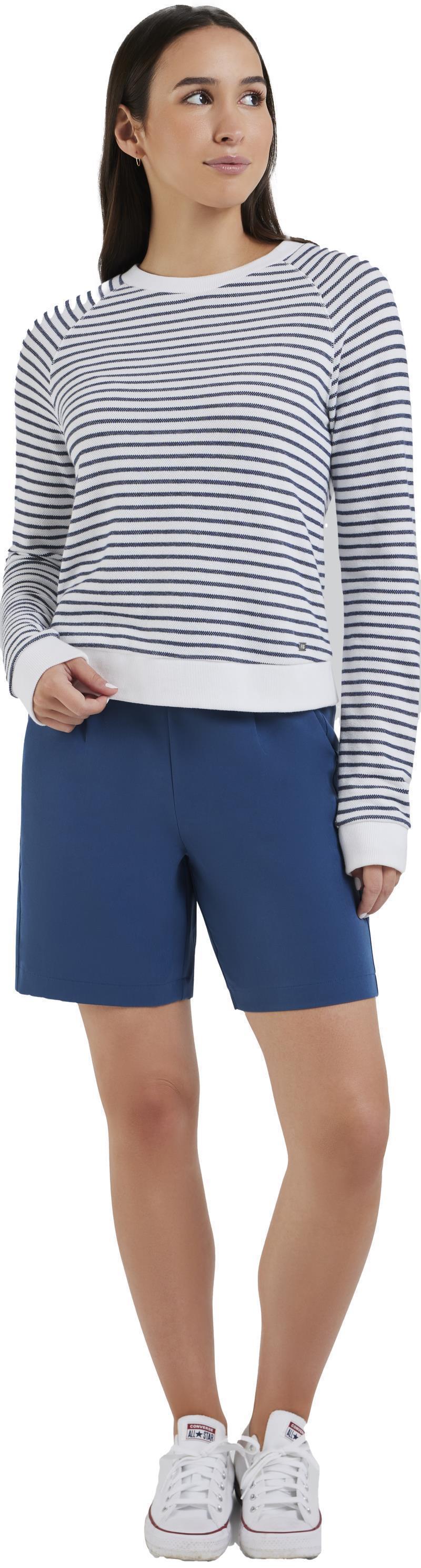 Hampton Hoodie - Womens - Sail Stripe 3