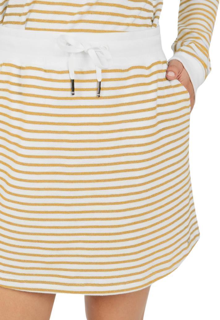 Hampton Skirt - amber stripe 1