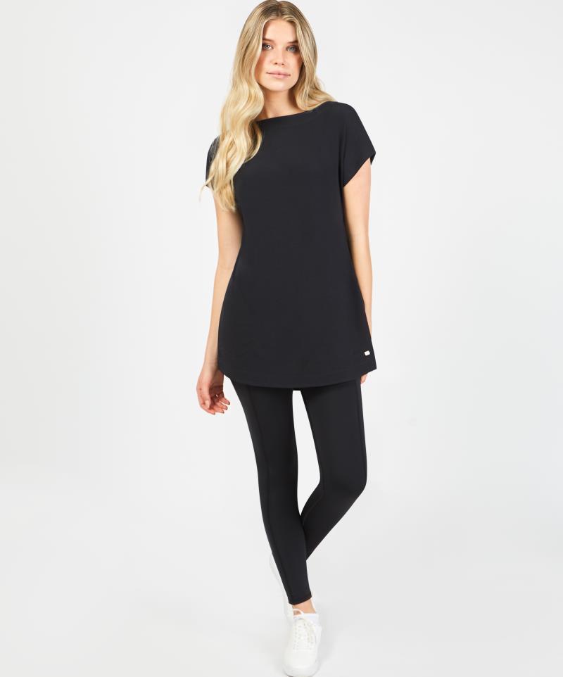 Harrow Tunic Dress - black 1