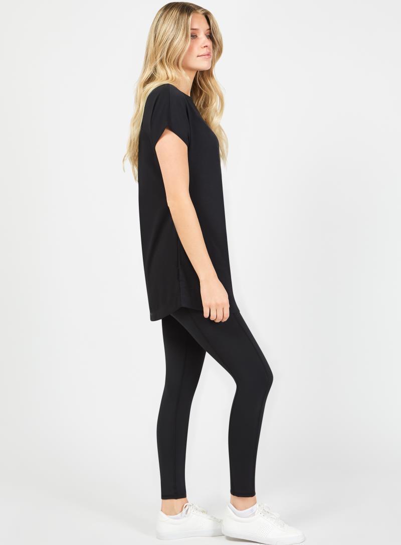 Harrow Tunic Dress - black 1