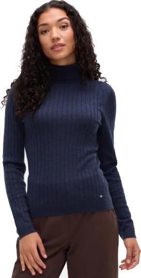 Isla Light Turtle Neck Sweater - Womens - night heather 1