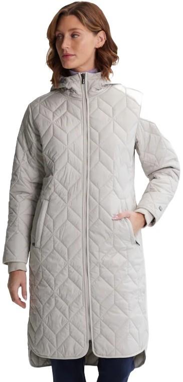 Juno Long Hooded Jacket - Womens - birch 1