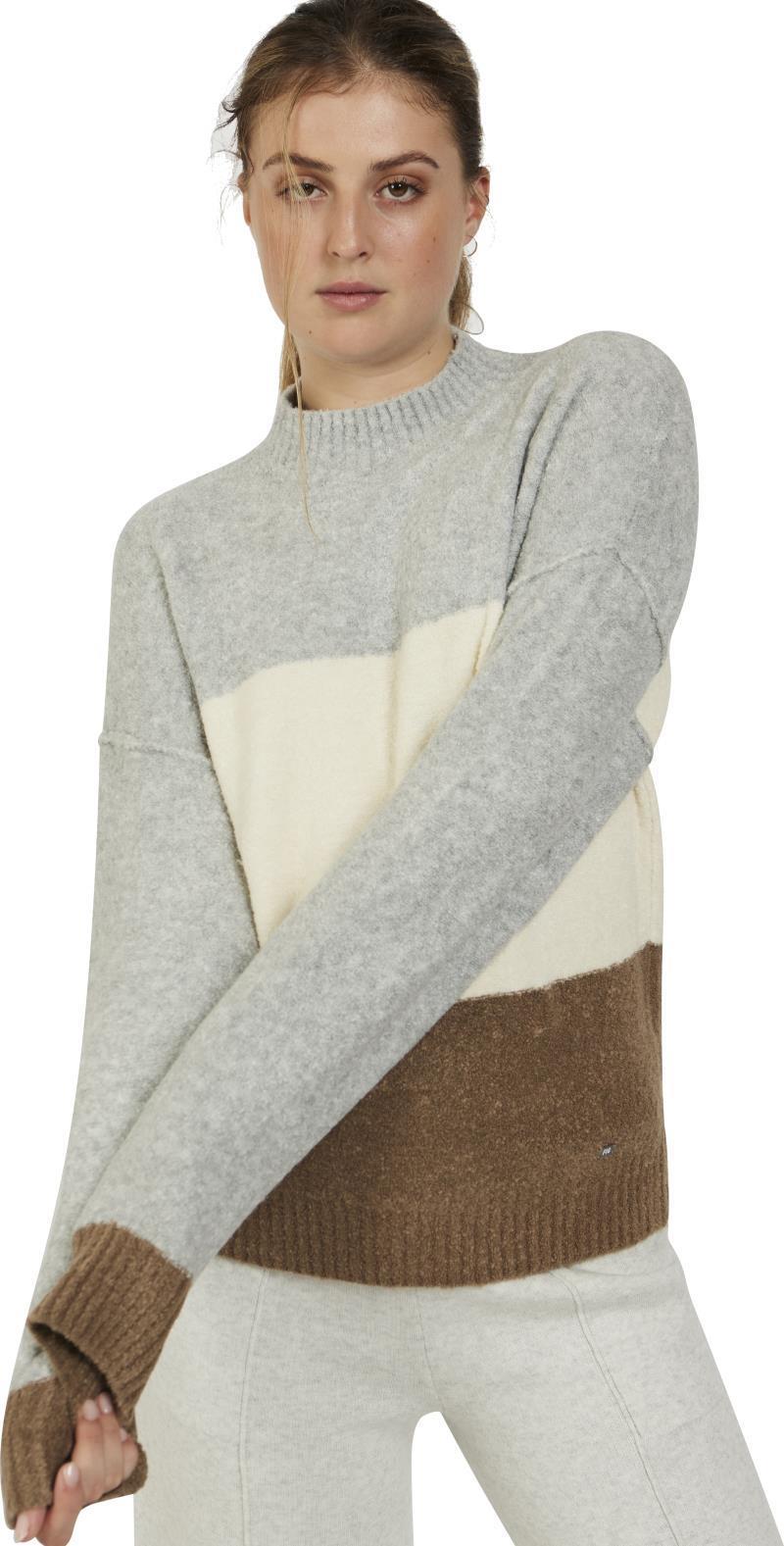 Kansai Sweater - Womens - Grey Heather Combo 1