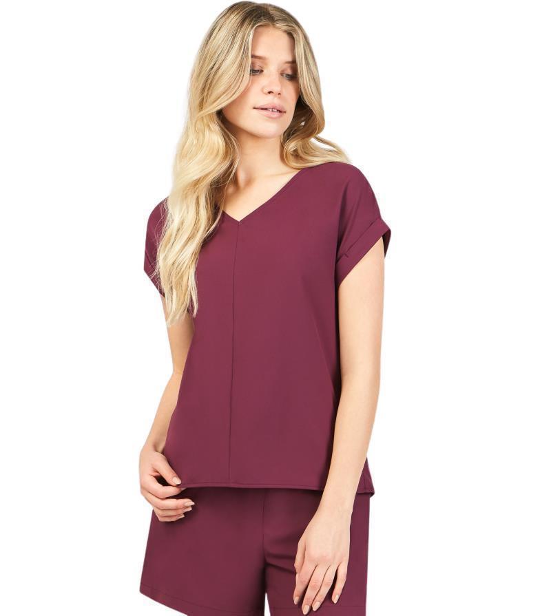 Kerrisdale Top - Womens - Grape 1