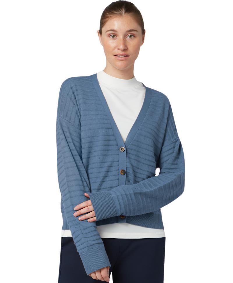 La Haye Cardigan - Womens - evening blue 1