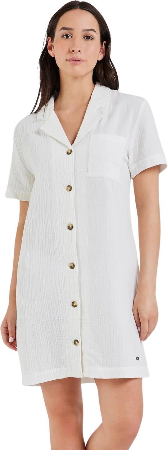 Lamia Shirt Dress - White 1
