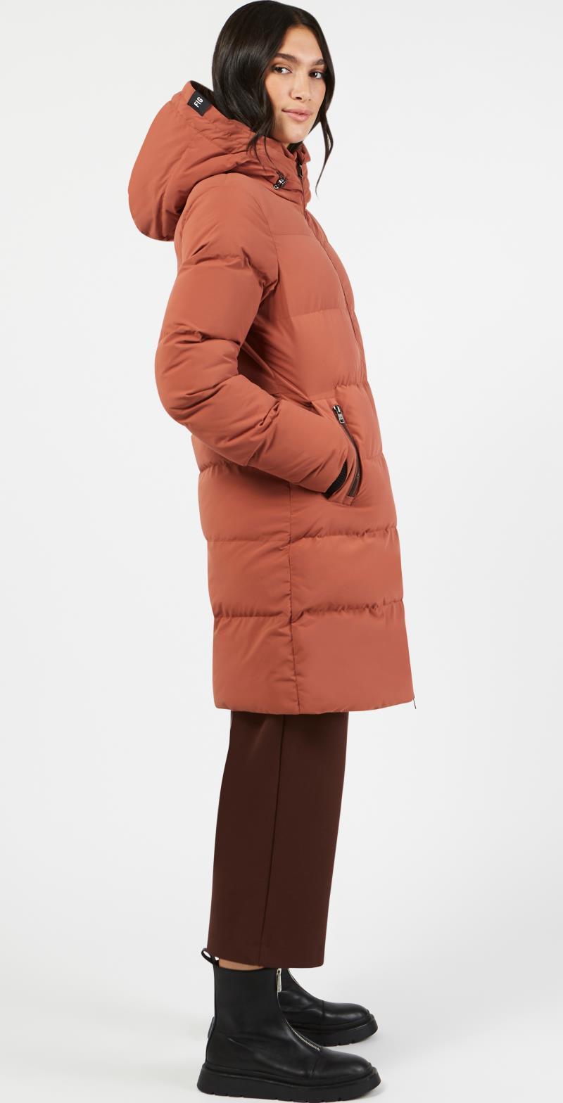 Larvik Parka - Womens - Cinnamon 3