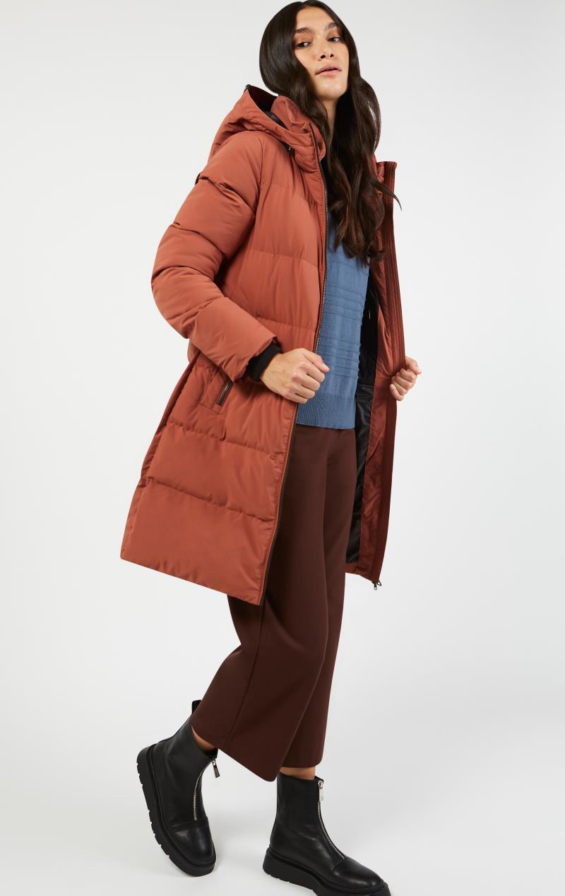 Larvik Parka - Womens - Cinnamon 4