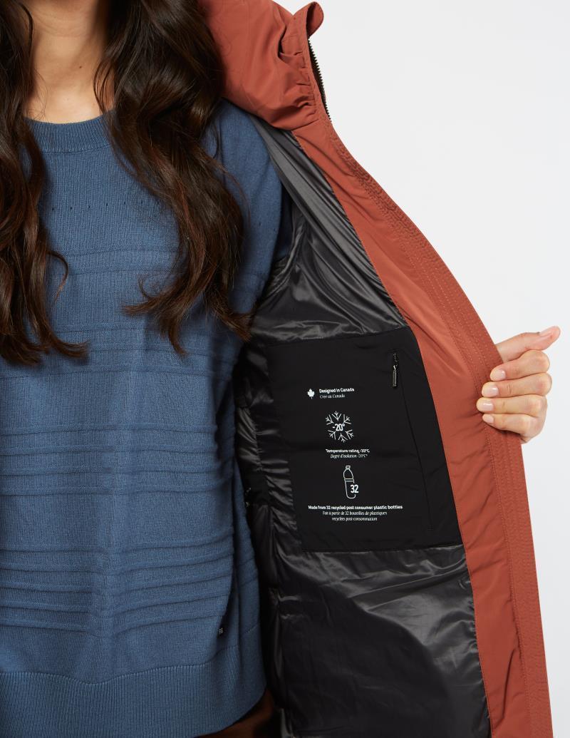 Larvik Parka - Womens - Cinnamon 5