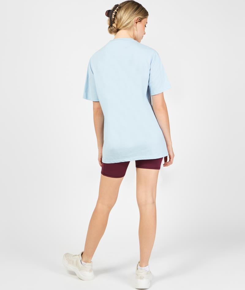 Long Tee - Womens - azure 1