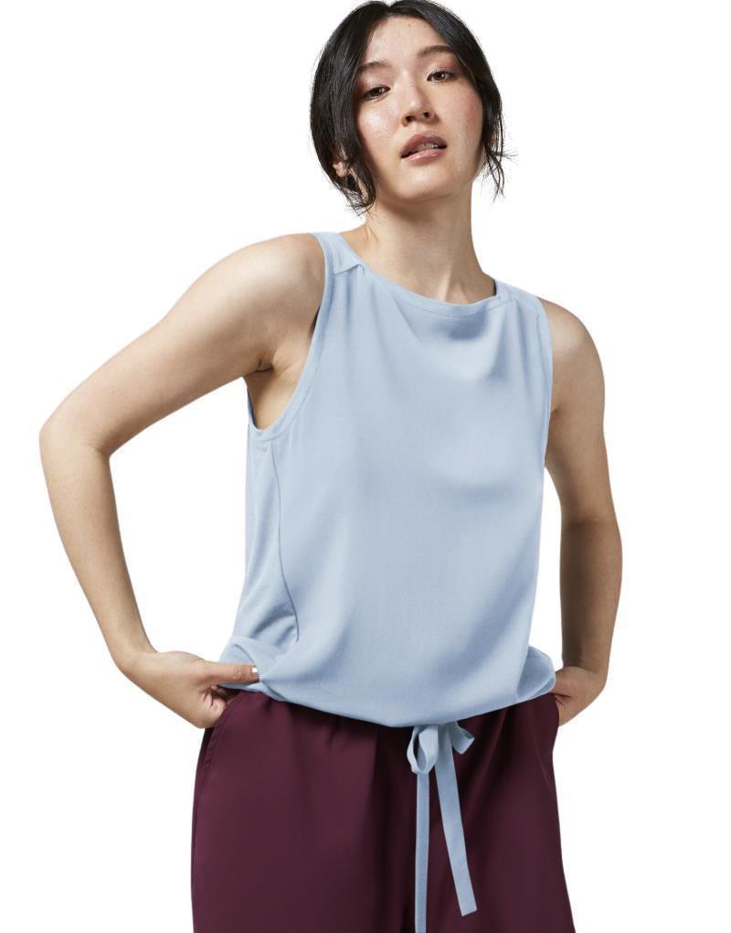 Mayfair Sleeveless Top - Womens - Azure 1