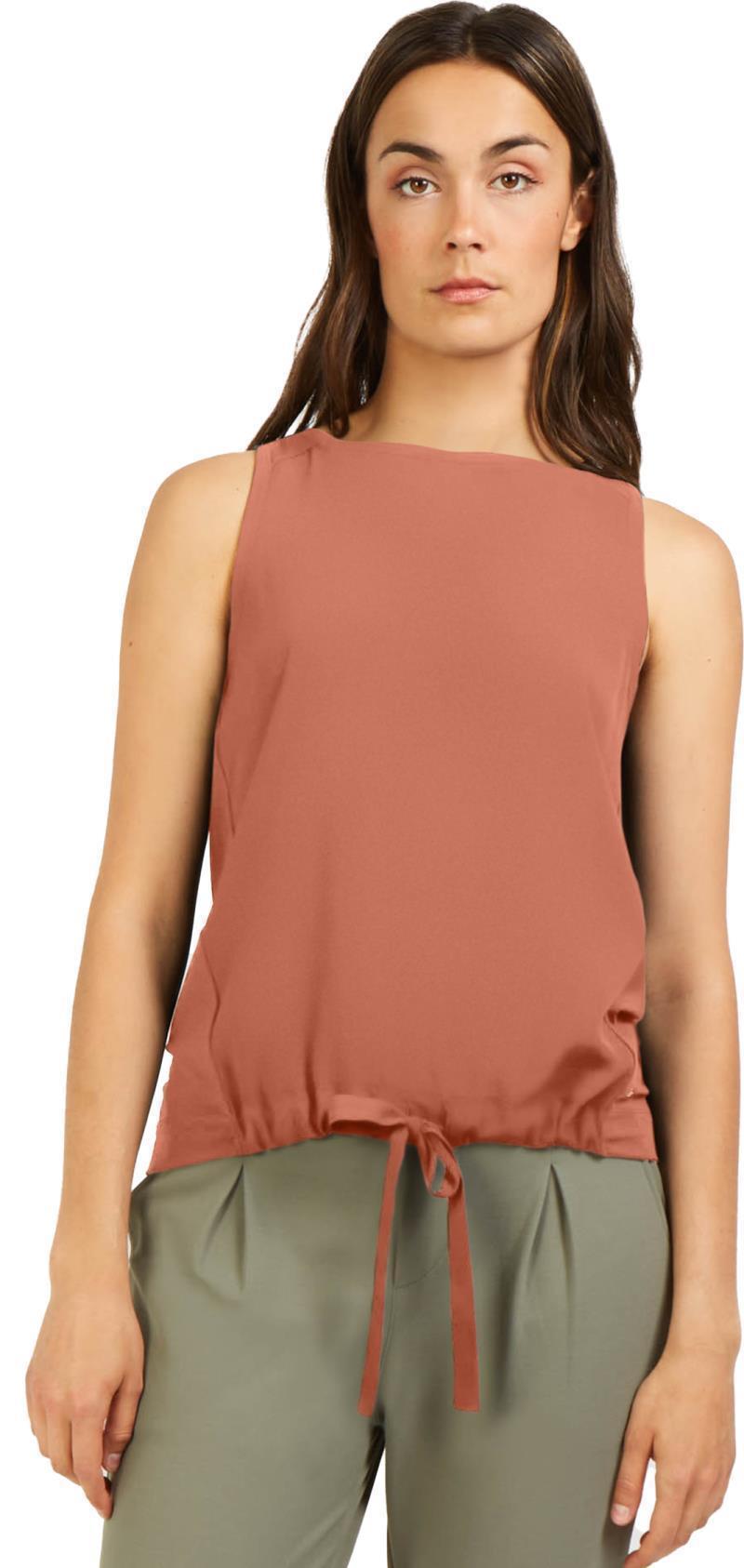 Mayfair Sleeveless Top - Womens - Rosewood 1