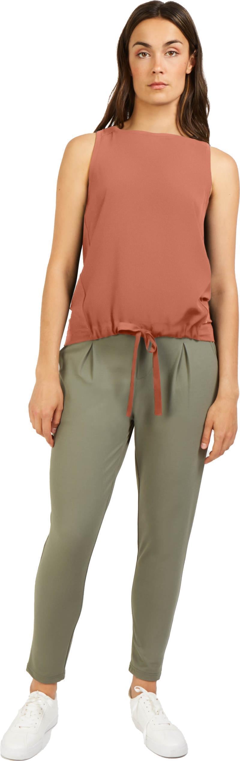 Mayfair Sleeveless Top - Womens - Rosewood 2