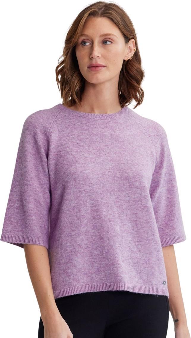 Mira SS Sweater - Womens - malva heather 1