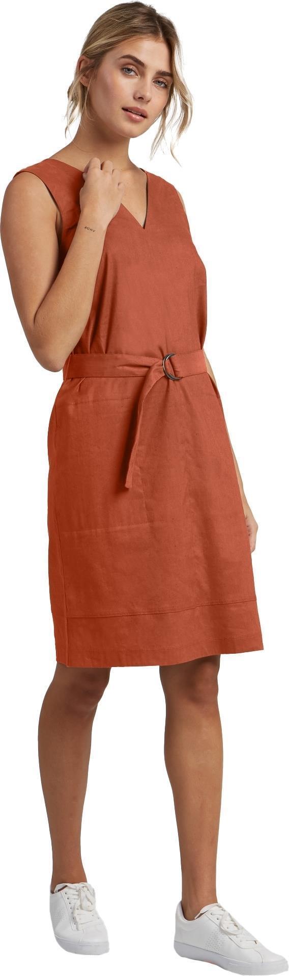 Moosa Dress - rosewood 1