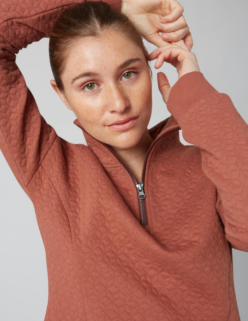 Nanaimo Top - Womens - cinnamon 1