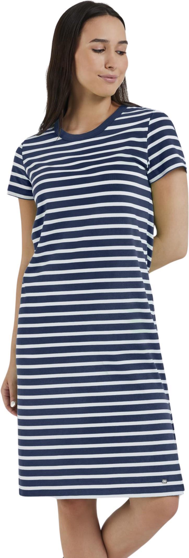 Newport Dress - Night Stripe 1