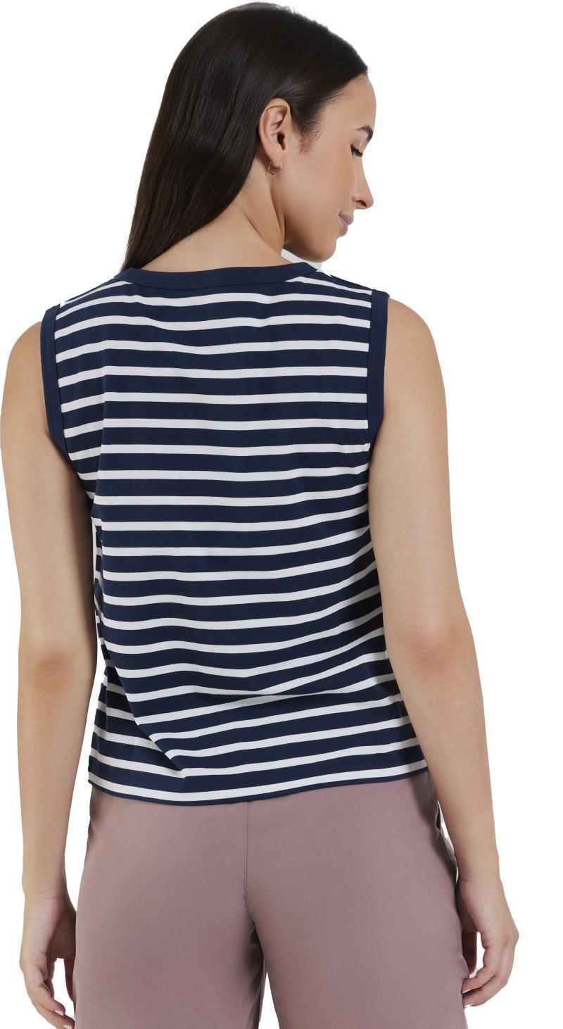 Newport Sleeveless Top - Womens - Night Stripe 2