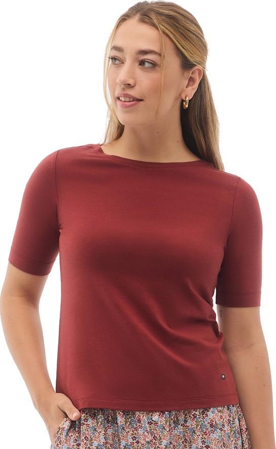 Roby SS Top - Womens - dark chili 1