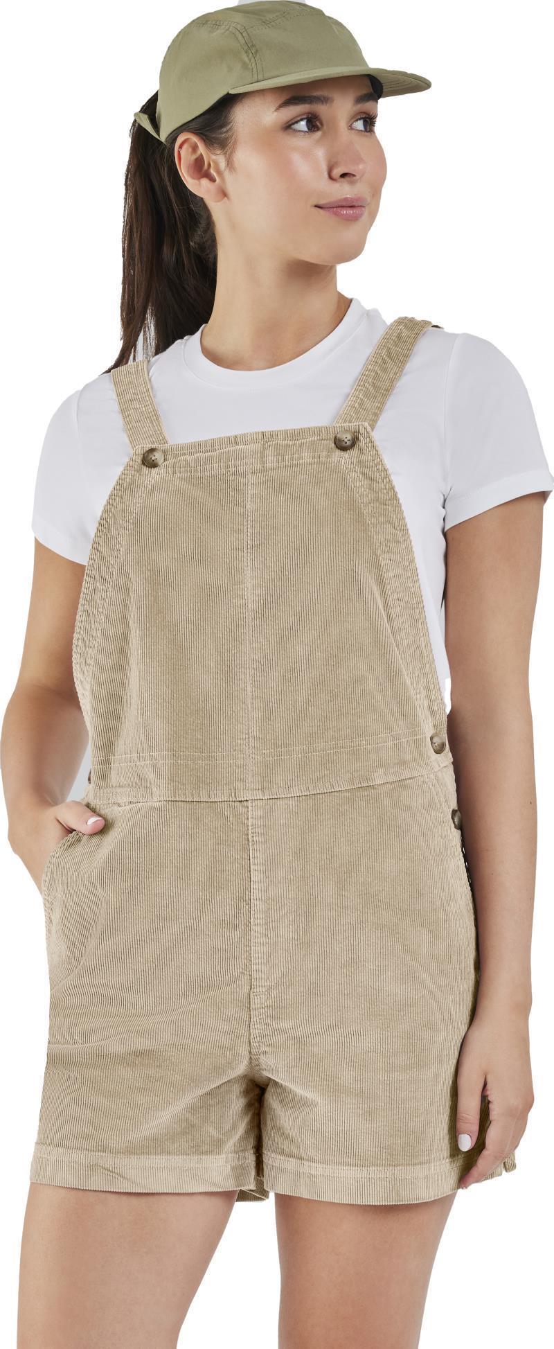 Shedin Dungarees Shorts - Womens - Light Pepper 1