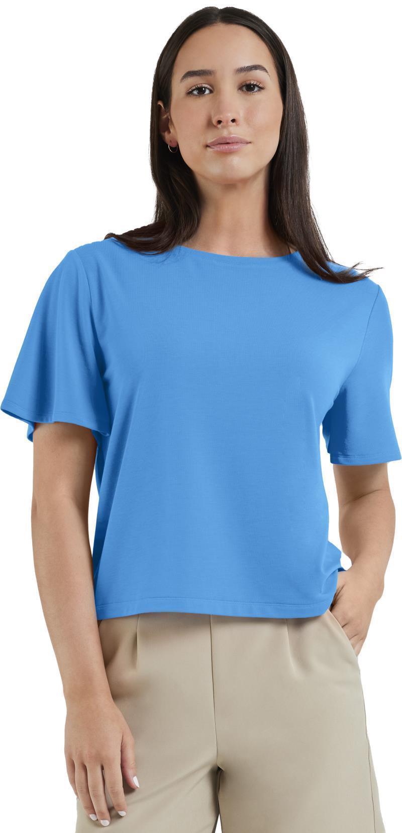 Shenley SS Top - Womens - Celestial Blue 1