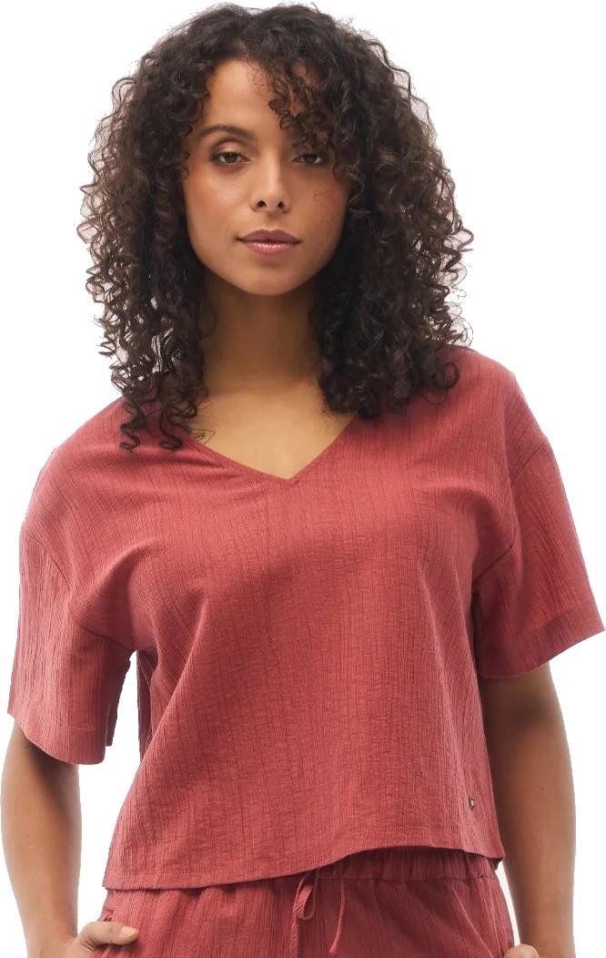Siena SS Top - Womens - chili 1