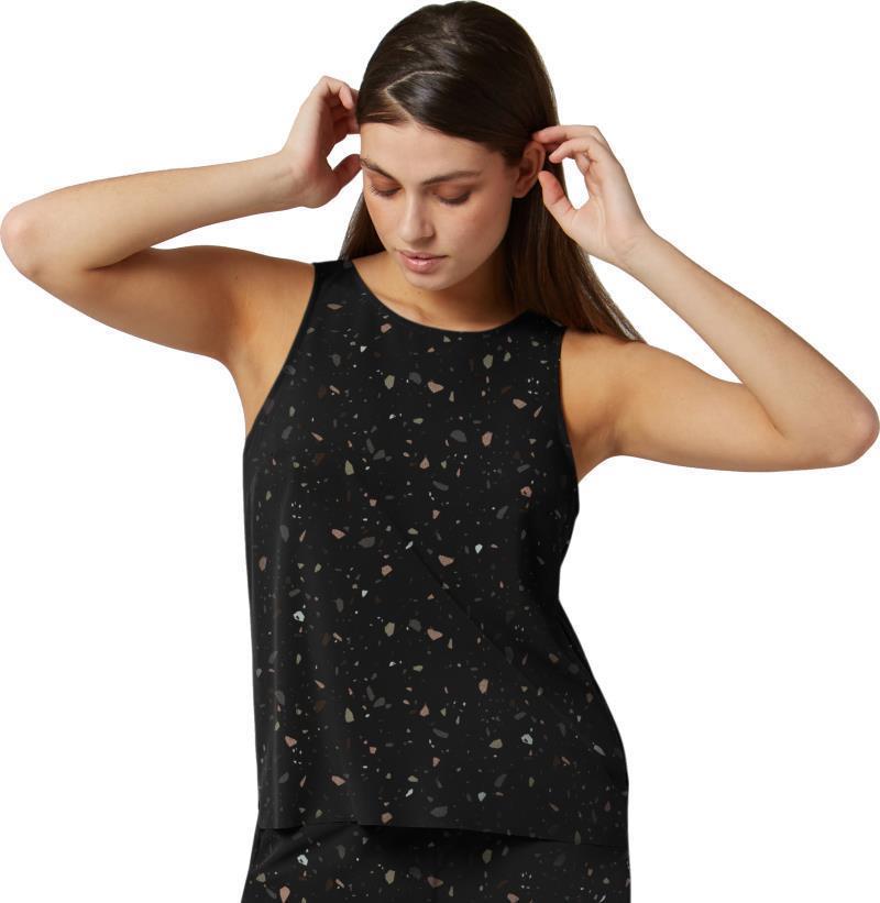 Tana Sleeveless Top - Womens - granito black 1