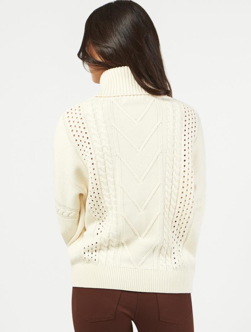 Taos Sweater - Womens - pearl 1
