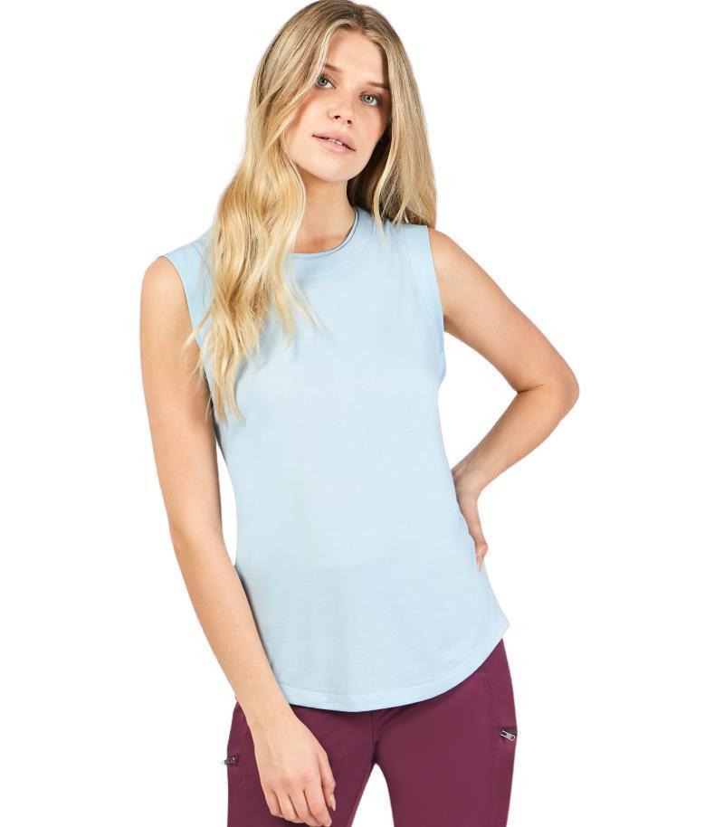 Tonga Sleeveless Top - Womens - Azure 1
