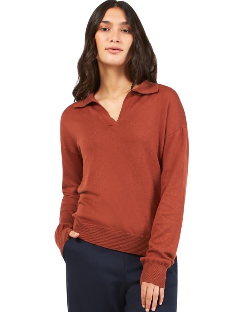 Venio Sweater - Womens - cinnamon 1