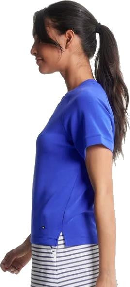 Virginia SS Top - Womens - dazzle blue 1