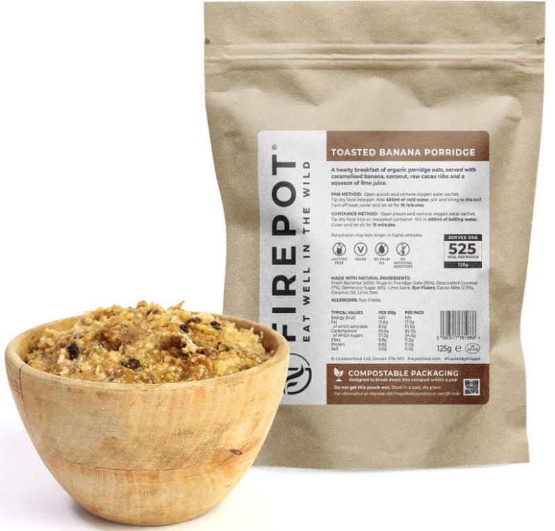 Toasted Banana Porridge  - not applicable 1