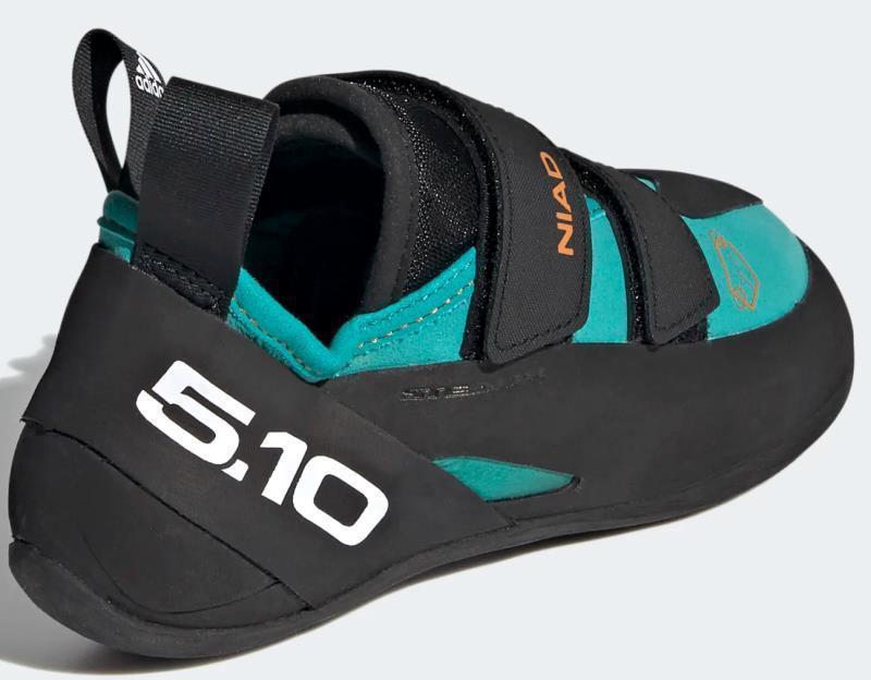 Niad VCS Climbing Shoes - Womens - Black / Black / White 4