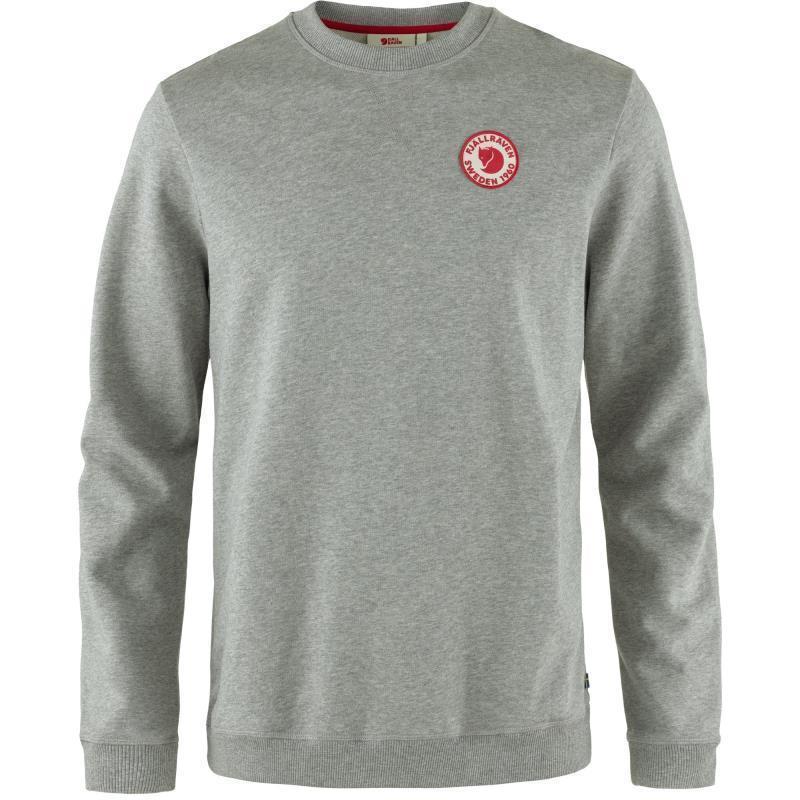 1960 Logo Badge Sweater - Mens - Grey / Melange 1