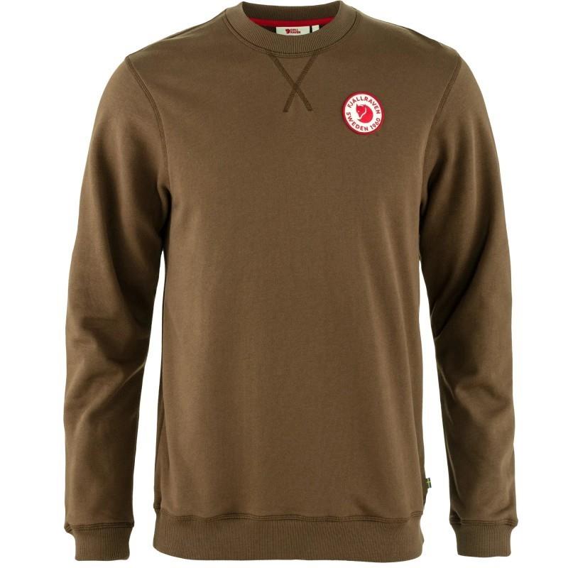 1960 Logo Badge Sweater - Mens - dark oak 1