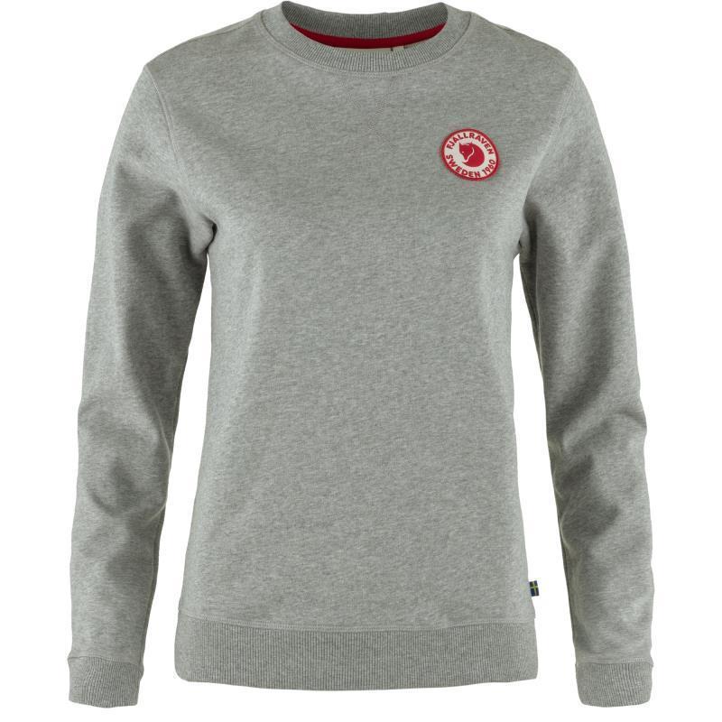 1960 Logo Badge Sweater - Womens - Grey / Melange 1