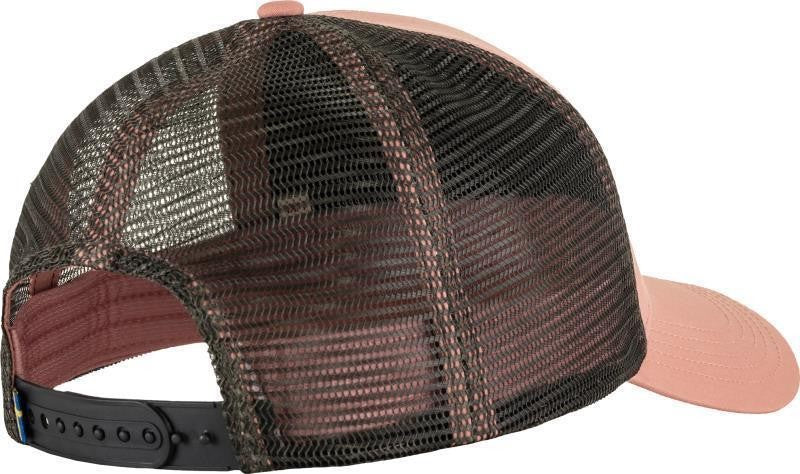 1960 Logo Langtradarkeps - dusty rose 1