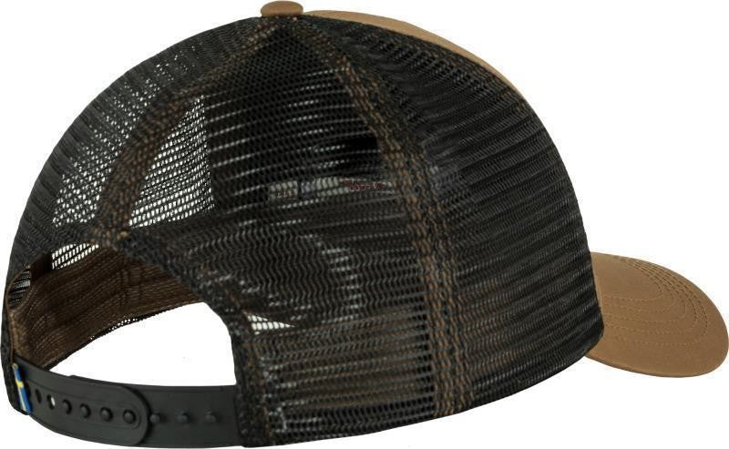 1960 Logo Langtradarkeps - timber brown 1