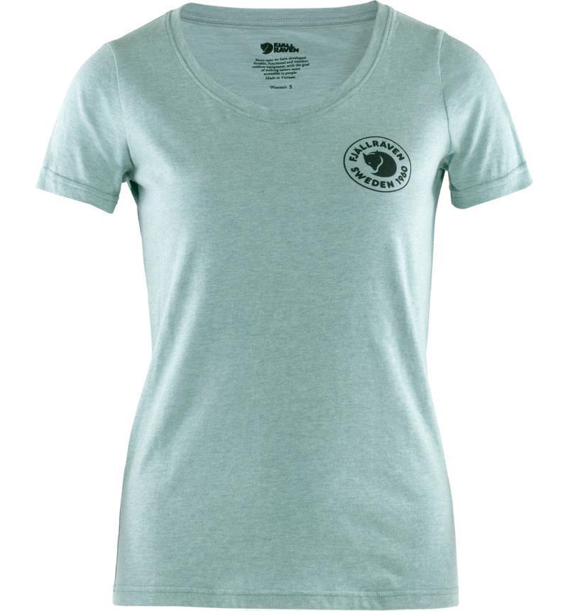 1960 Logo T-Shirt - Womens - Clay Blue / Melange 1