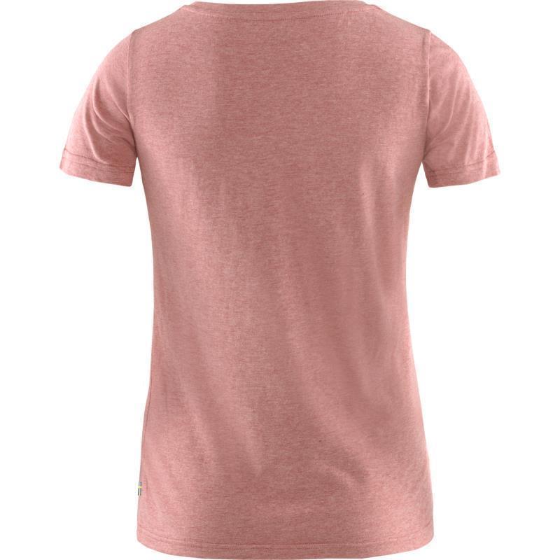 1960 Logo T-Shirt - Womens - Raspberry Red / Melange 2