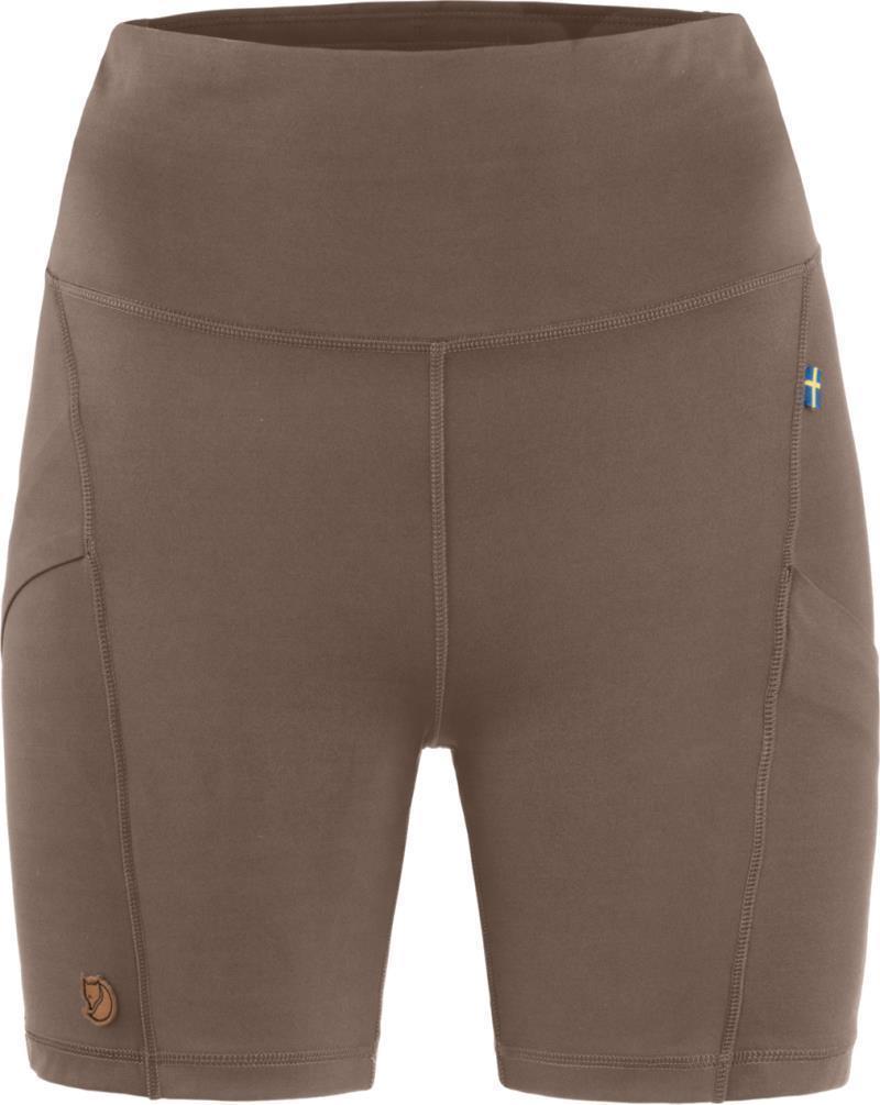 Abisko 6" Short Tights - Womens - Suede Brown 1